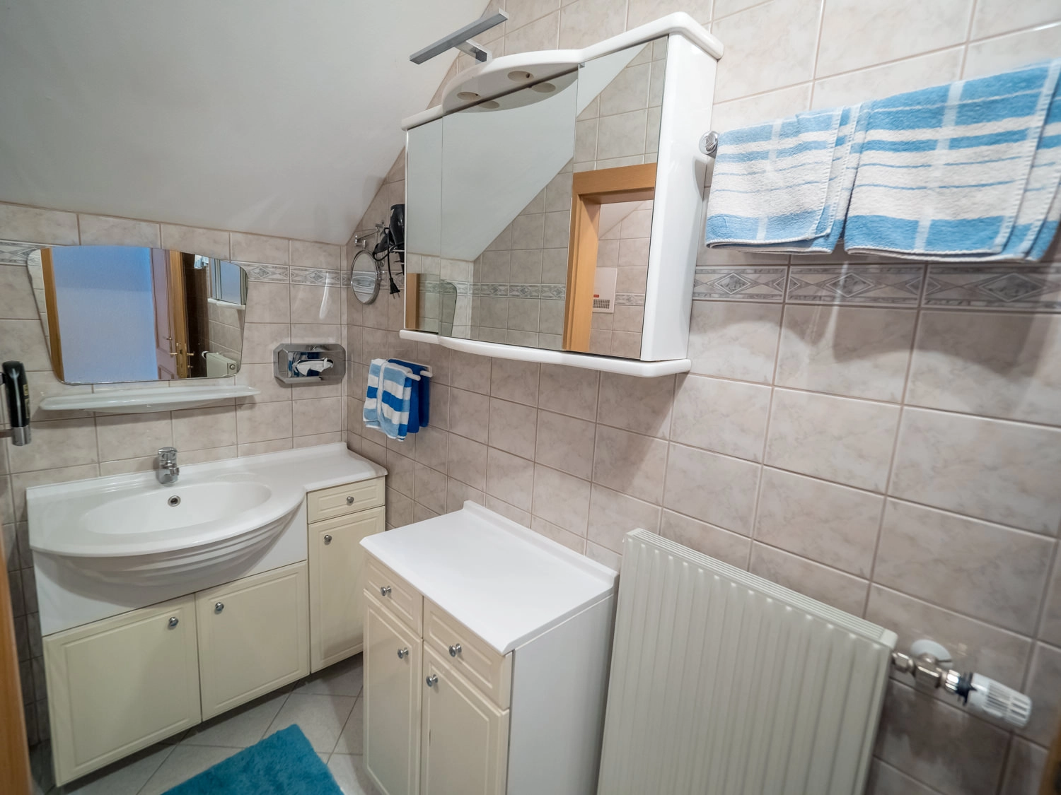 Badezimmer der Ferienwohnung Julian