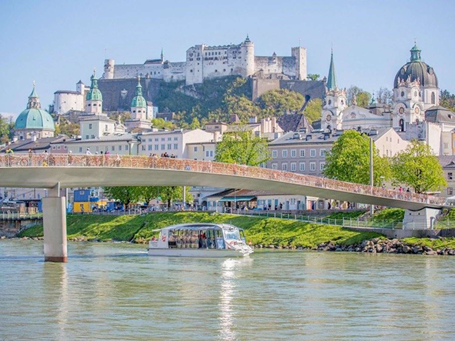 Festung Hohensalzburg und Altstadt von Salzburg
