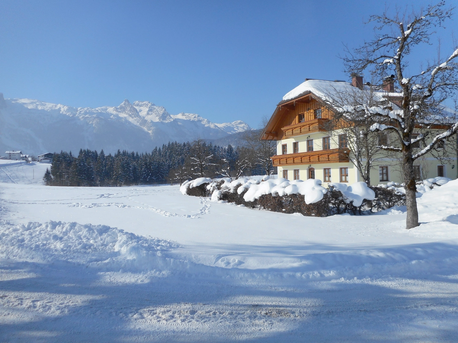 Winter in Abtenau &ndash; Loipen und Dachstein-West